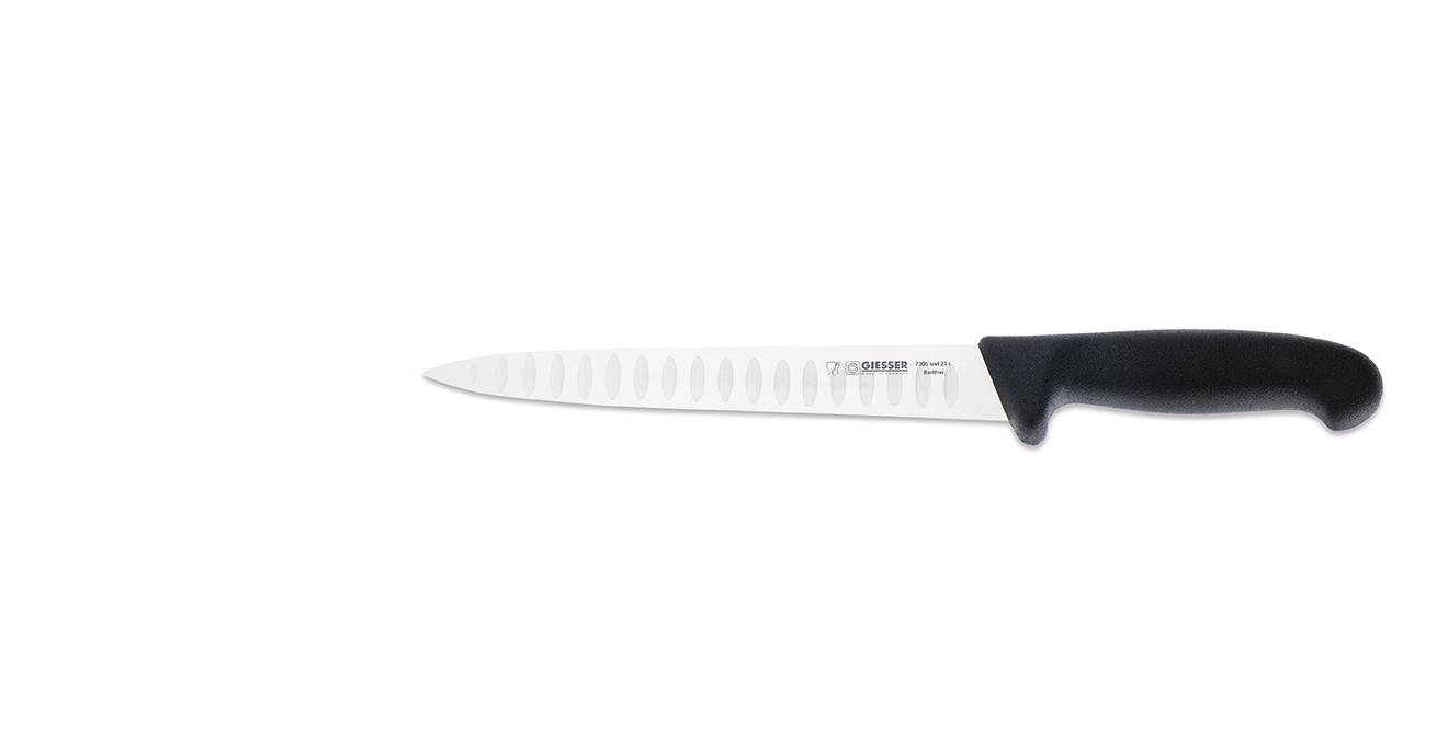 Aufschnittmesser 7305, Kullenschliff