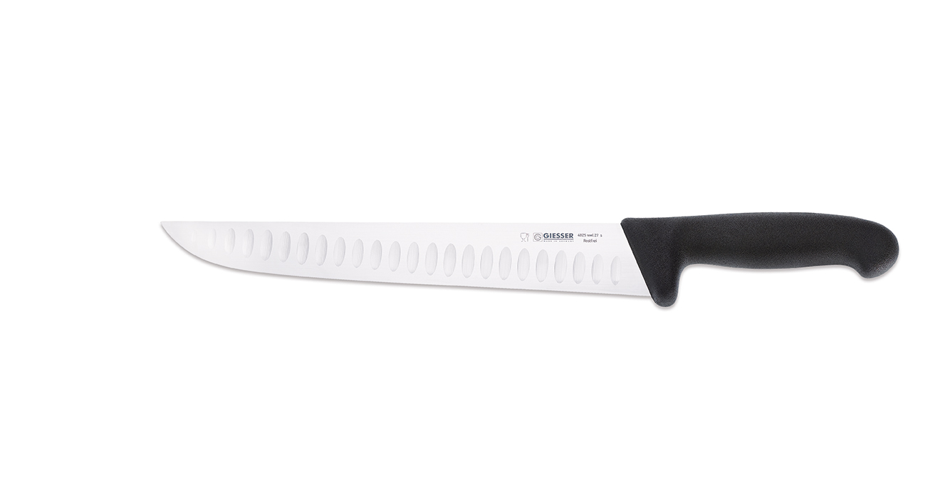 Schlachtmesser 4025, schmale Form mit Kullenschliff