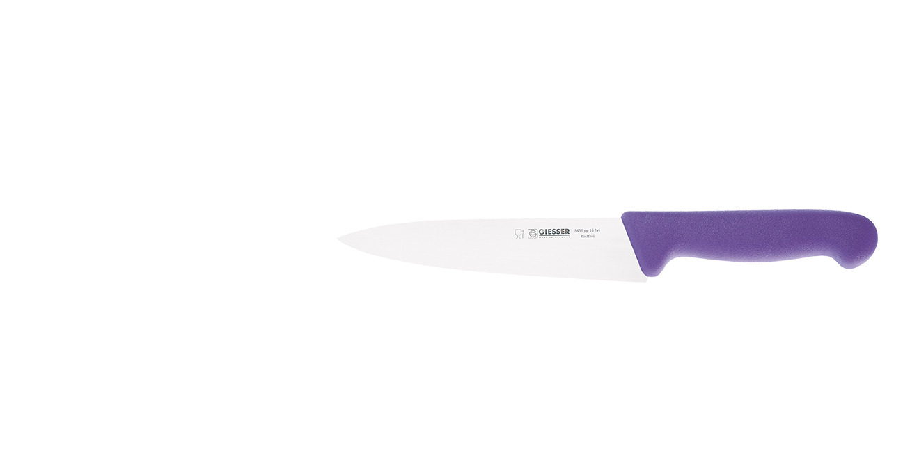 Kochmesser 8456, Schmal, Hellviolett, 16 cm