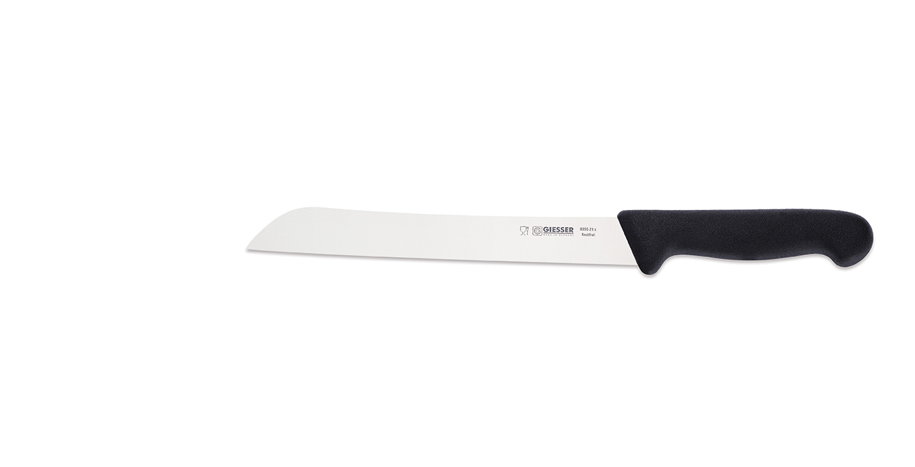 Brotmesser 8355 - Schwarz 21 cm