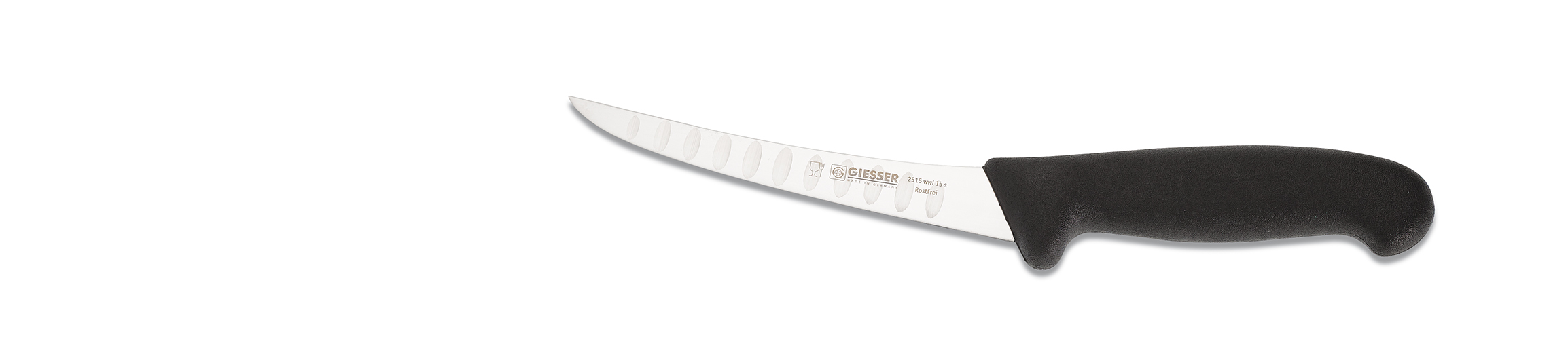 Ausbeinmesser 2515, Starke Klinge, Kullenschliff