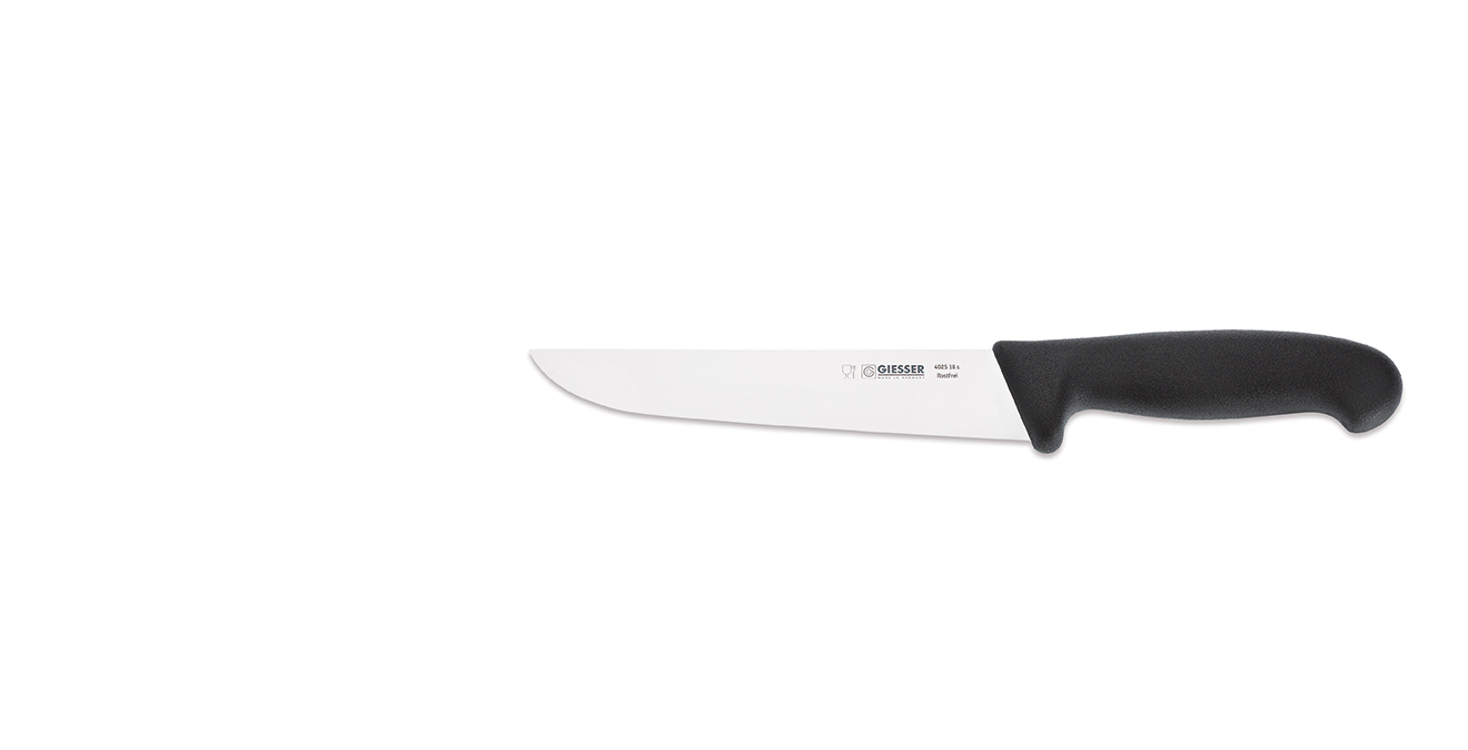 18cm Klinge, schwarz