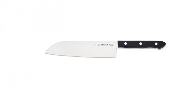 Santoku Kochmesser, 8269, japanische Form mit POM-Griff